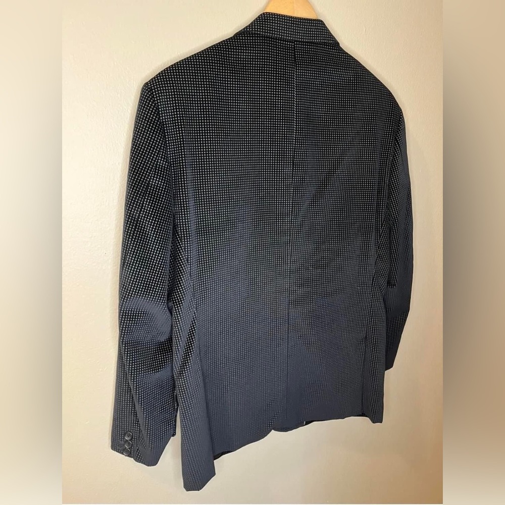 Versace Collection Men’s Suede Button Suit Jacket - Picture 7 of 13